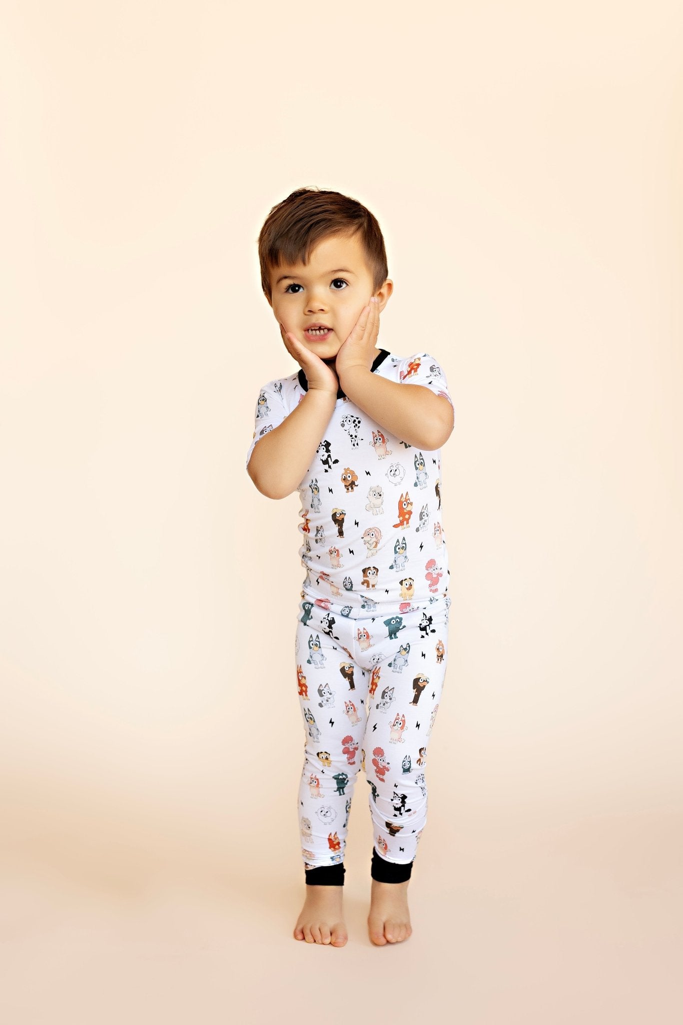 Bluey & Friends Short Sleeve PajamasPajamasEllie Sue18-24 Months