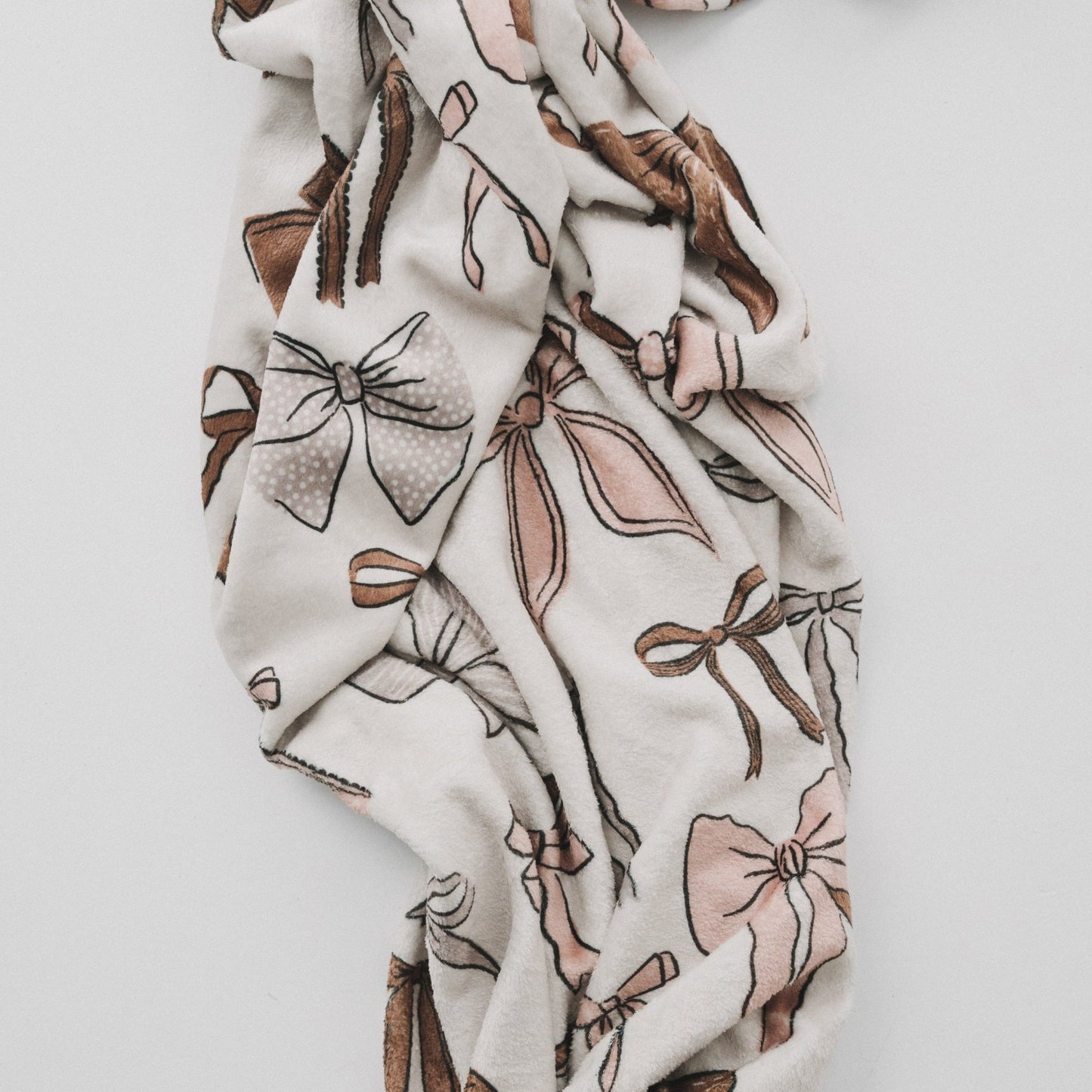 Bows Double Sided Throw BlanketThrow BlanketEllie Sue