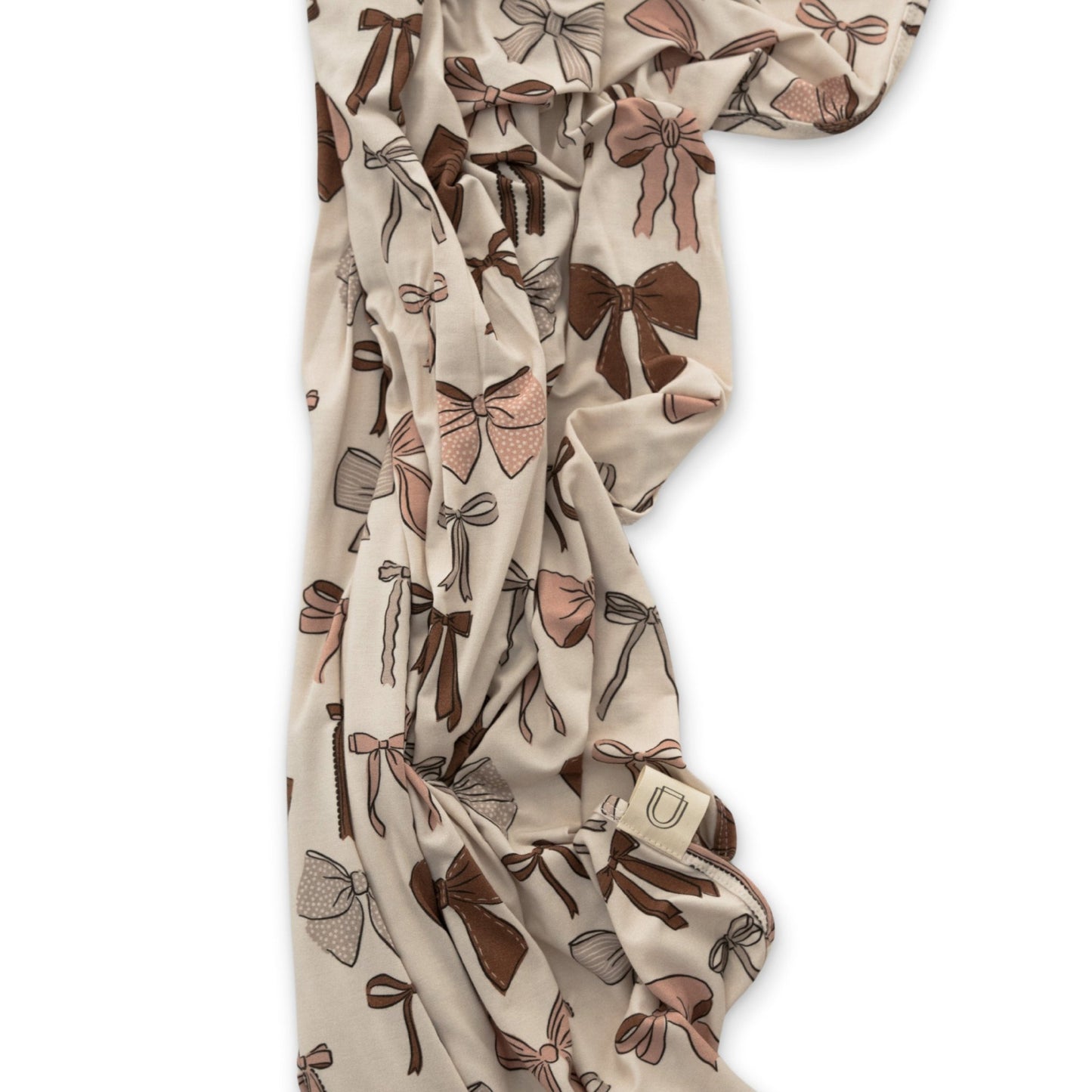 Bows Stretch Swaddle BlanketStretch Swaddle BlanketEllie Sue