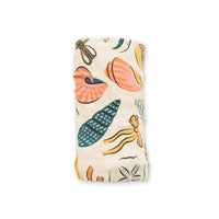 Coastal Bows Stretch Swaddle Blanket