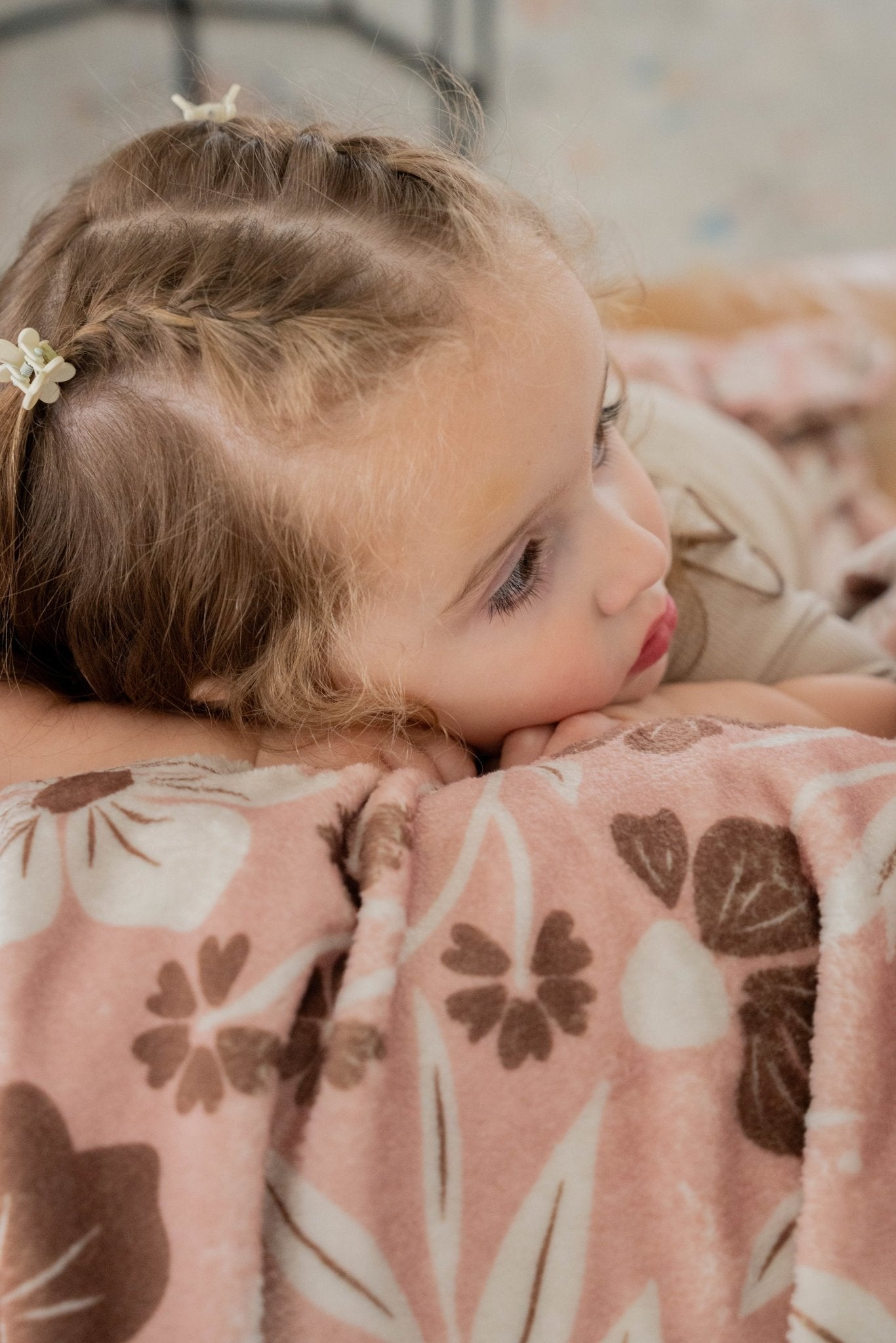 Dust & Petal Double Sided Throw BlanketThrow BlanketEllie Sue