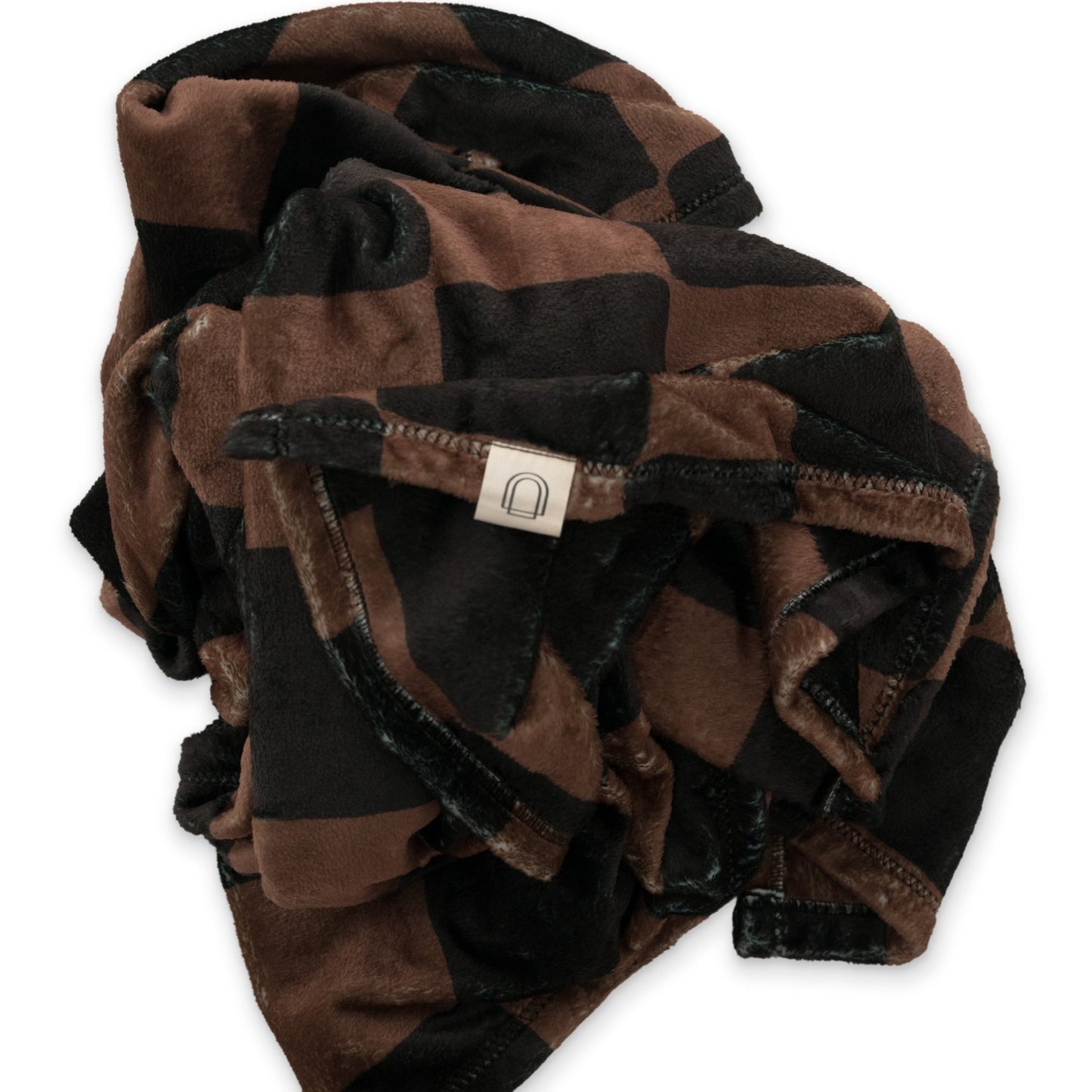 Ink & Earth Checkerboard Double Sided Throw BlanketDouble Sided Throw BlanketEllie Sue
