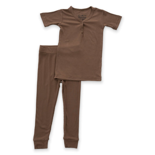 Mocha 2pc Pajama SetPajamasEllie Sue18 - 24 Months