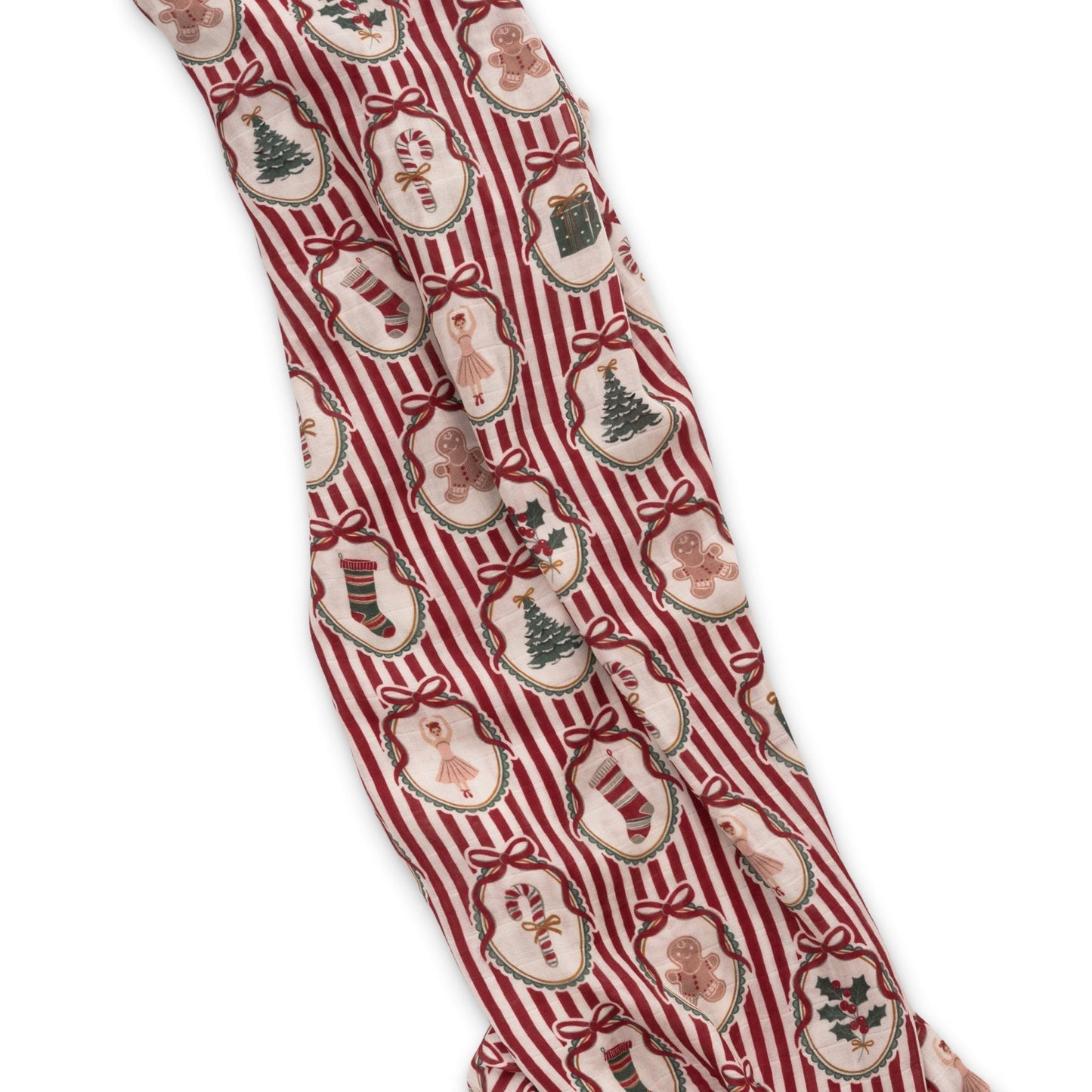 Peppermint Dreams Muslin Swaddle BlanketMuslin Swaddle BlanketEllie Sue