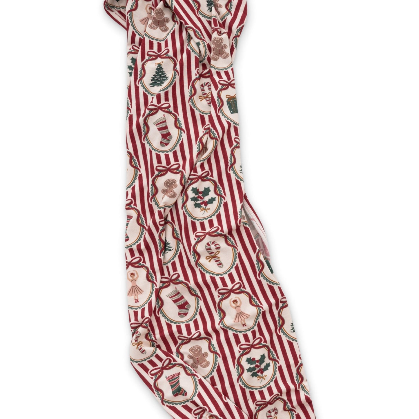 Peppermint Dreams Stretch Swaddle BlanketStretch Swaddle BlanketEllie Sue