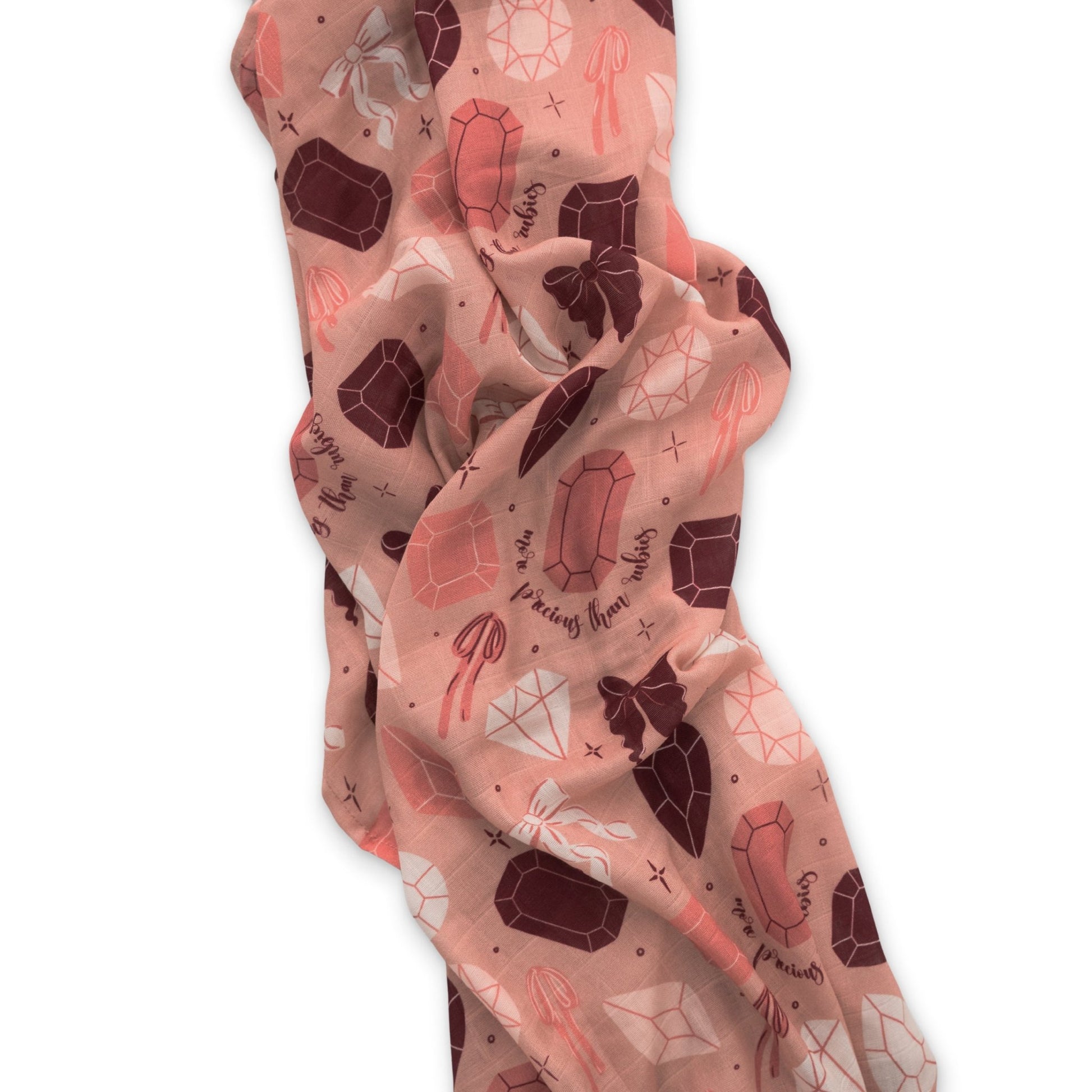 Rubies Muslin Swaddle BlanketMuslin Swaddle BlanketEllie Sue