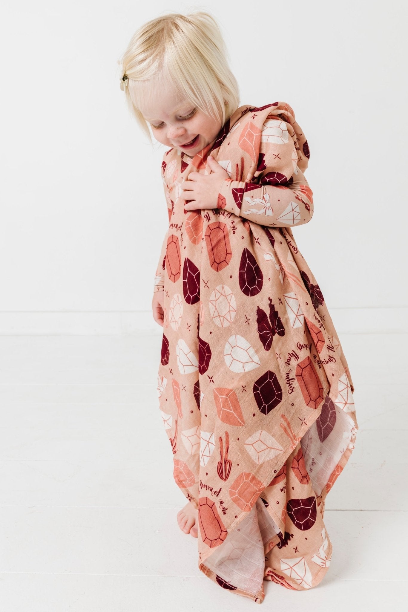 Rubies Muslin Swaddle BlanketMuslin Swaddle BlanketEllie Sue