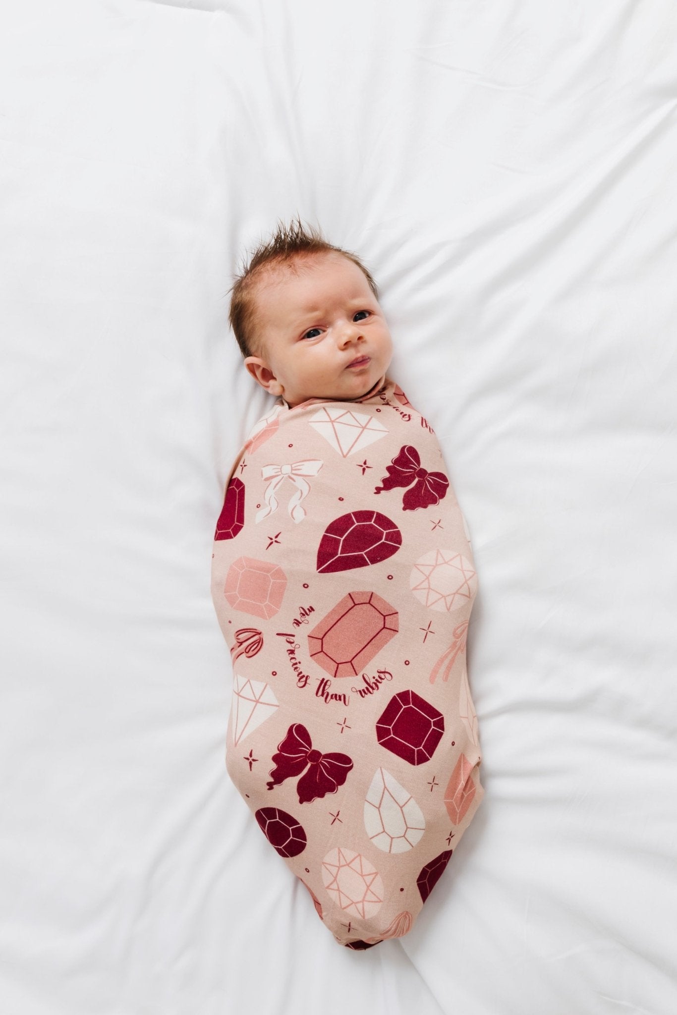 Rubies Stretch Swaddle BlanketStretch Swaddle BlanketEllie Sue