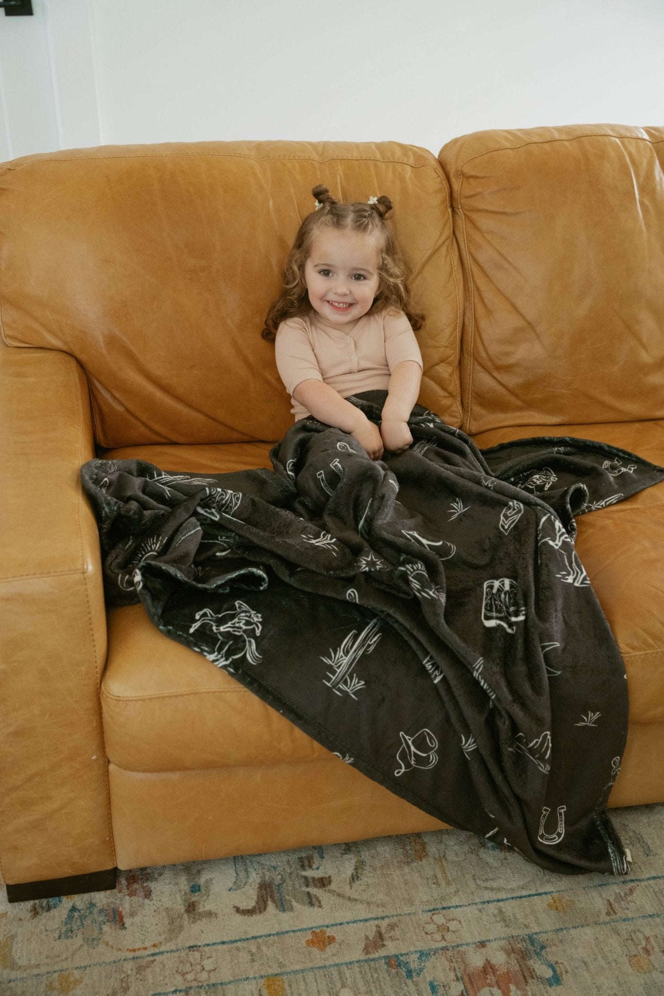 Western Double Sided Throw BlanketThrow BlanketEllie Sue