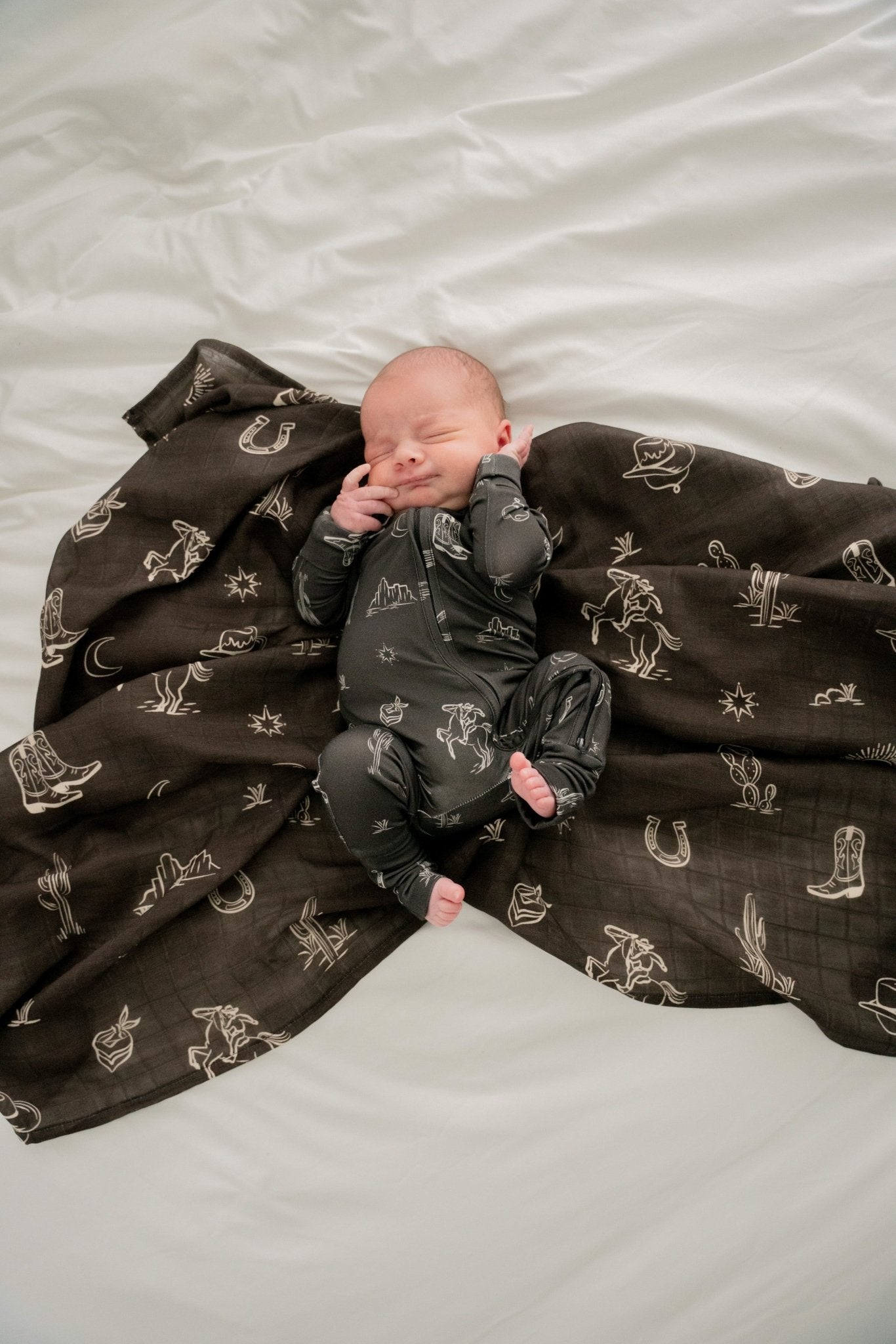 Western Zipper RomperZipper RomperEllie Sue0 - 3 Months
