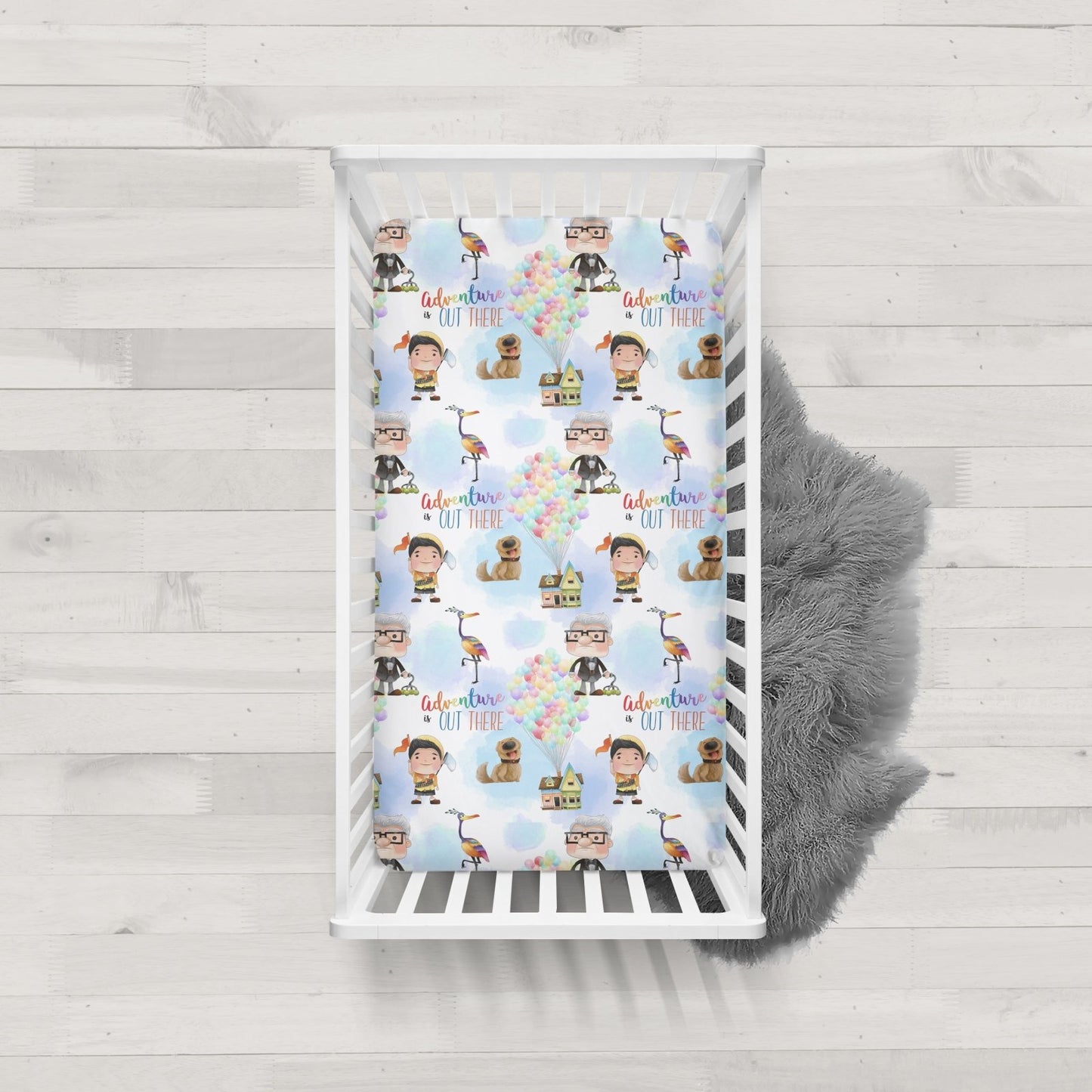 Adventure Crib Sheet