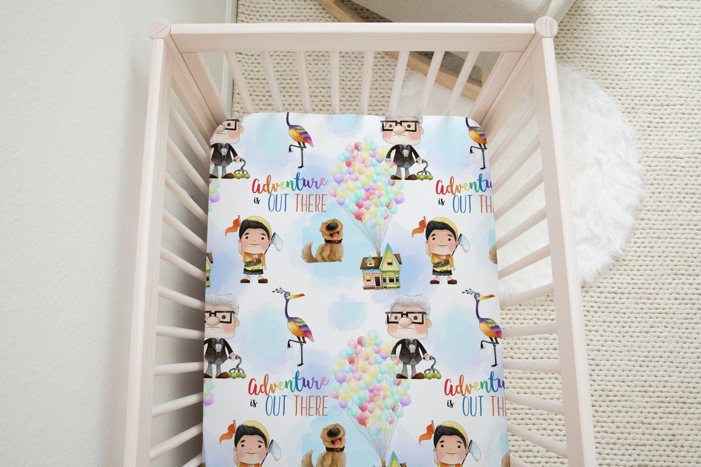 Adventure Crib Sheet
