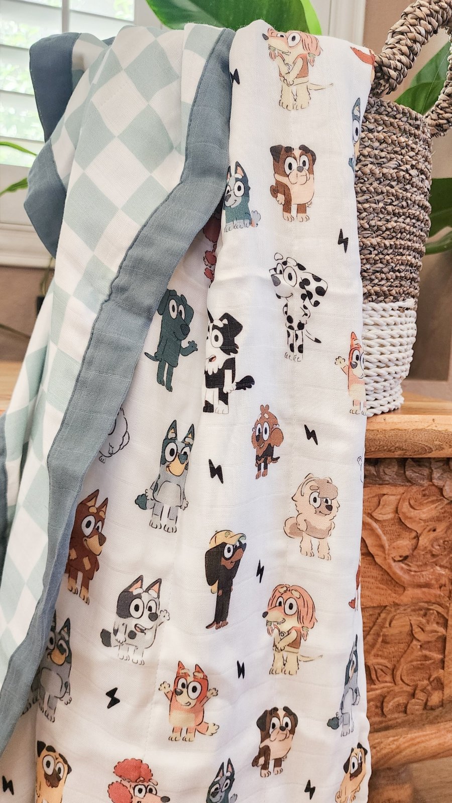 Bluey Deluxe Muslin Quilt