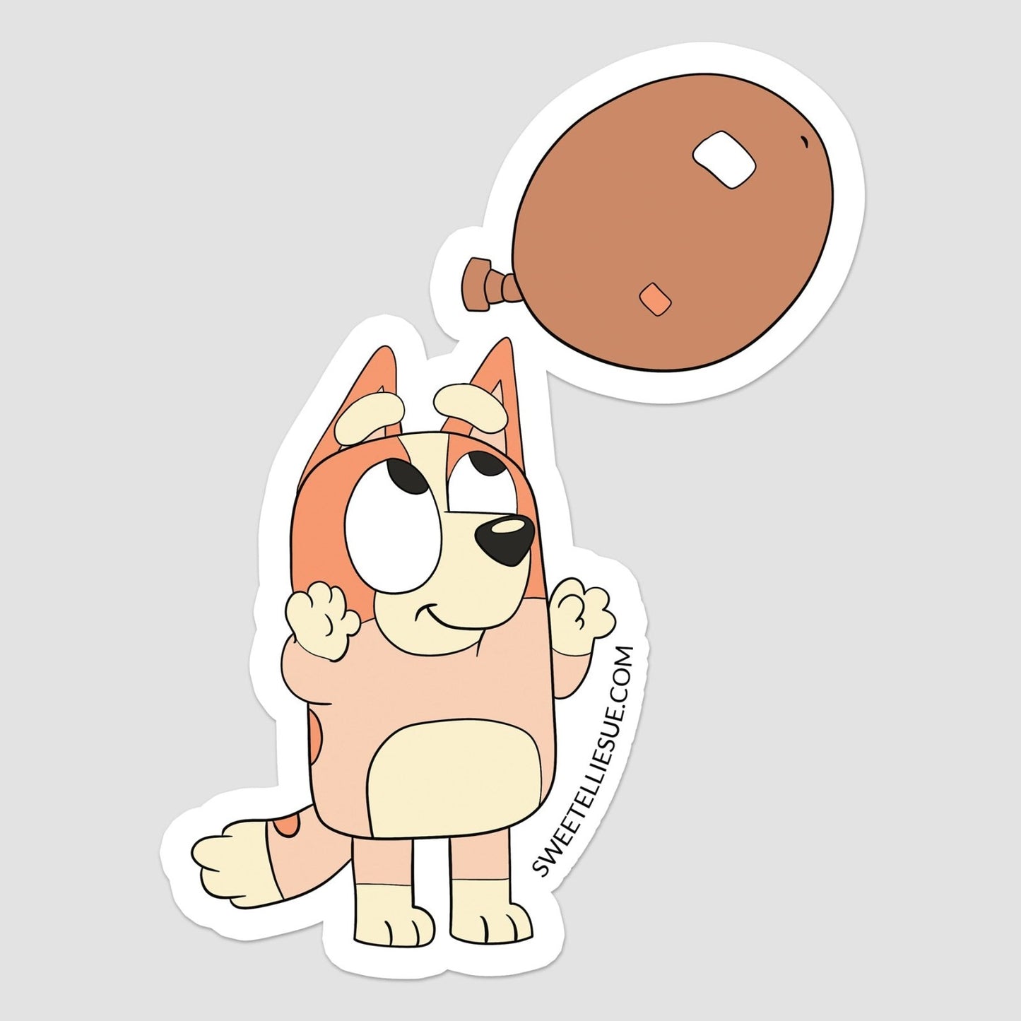 Bluey Premium Vinyl Stickers