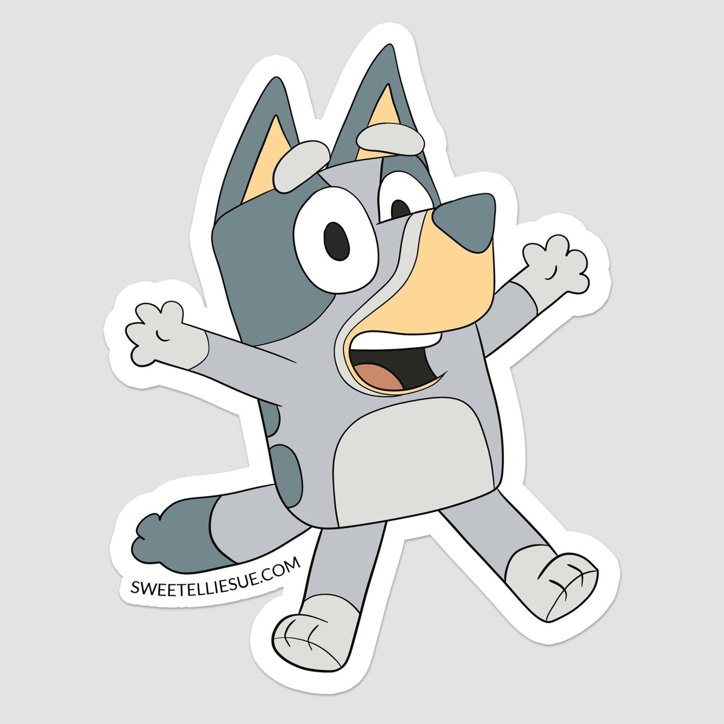 Bluey Premium Vinyl Stickers