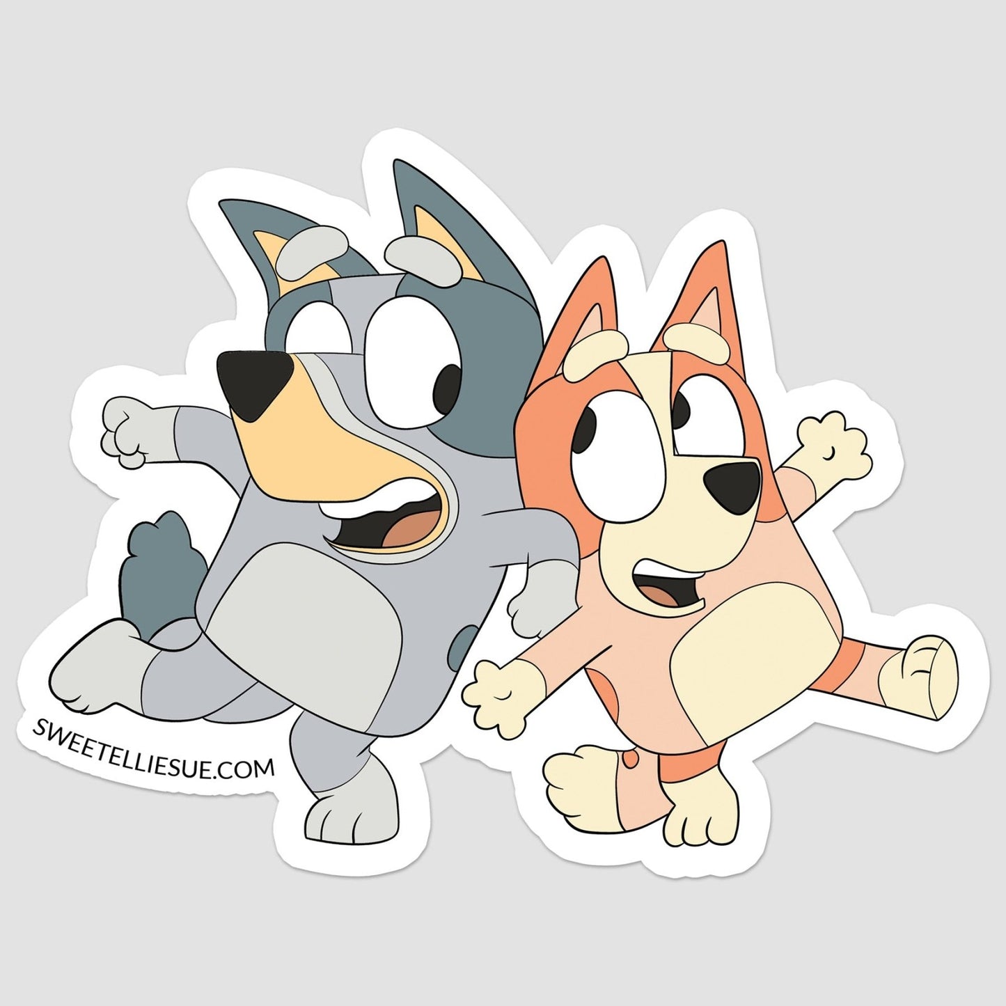 Bluey Premium Vinyl Stickers