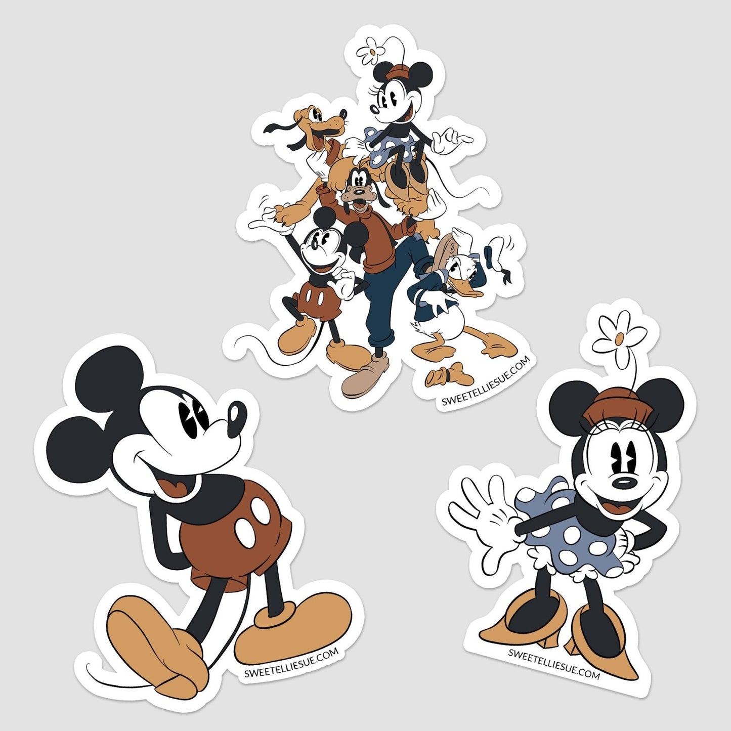 Classic Crew Premium Vinyl Stickers