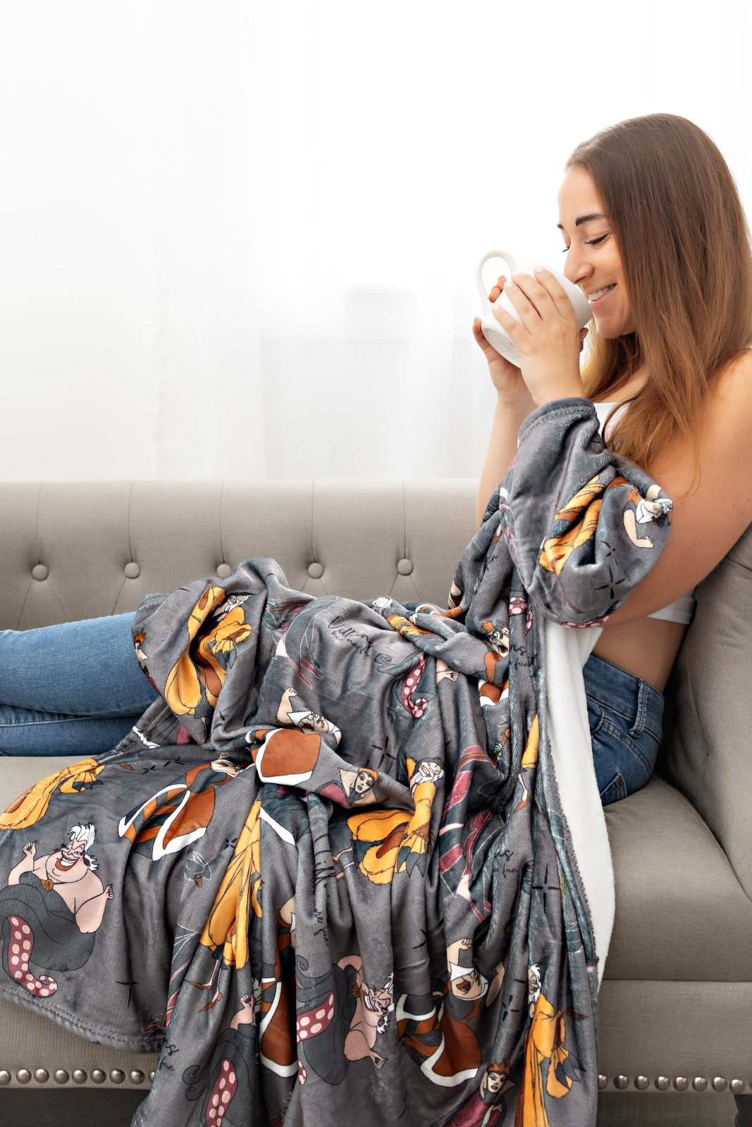 Gal Villains Throw Blanket