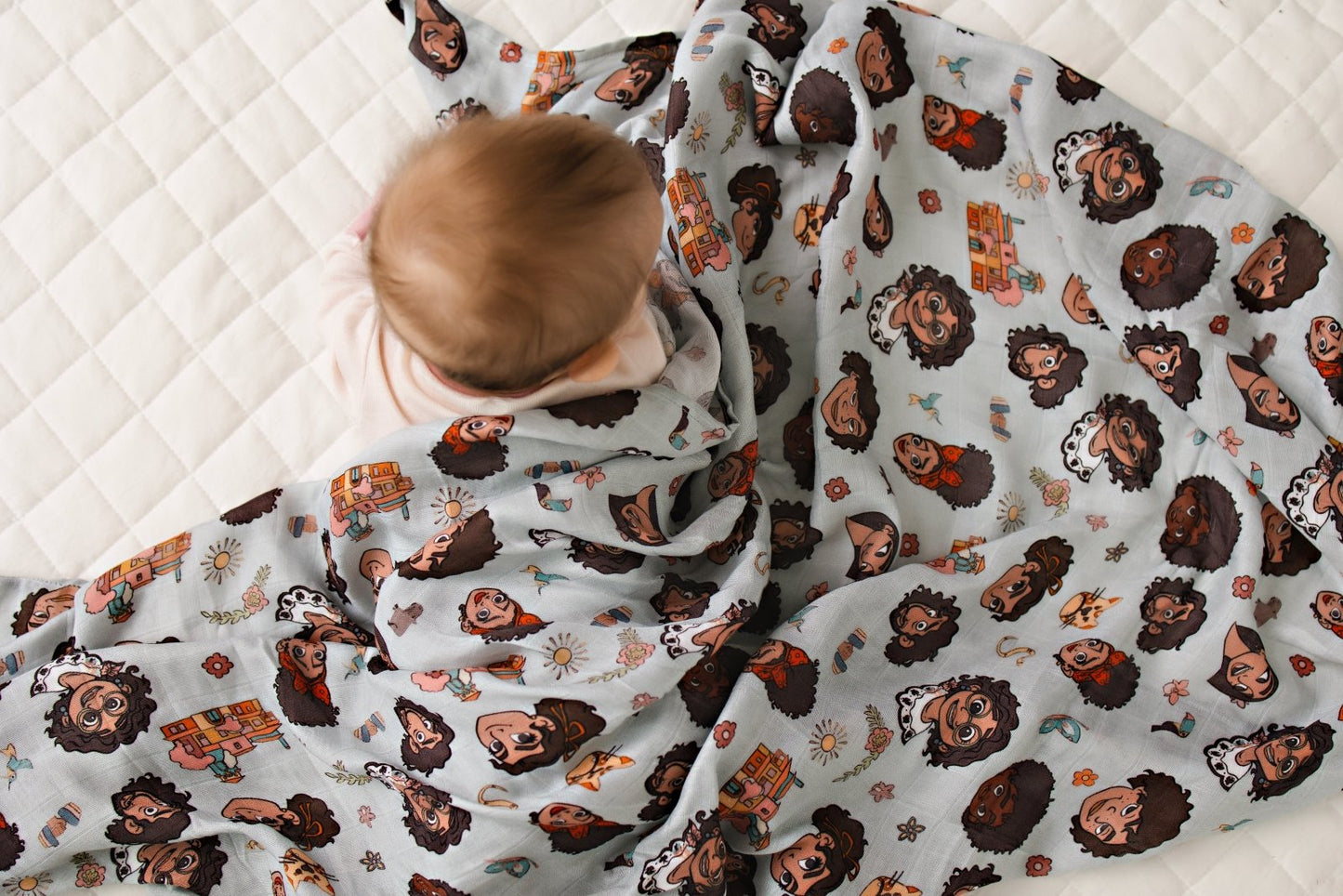 Madrigal Family Muslin Swaddle Blanket