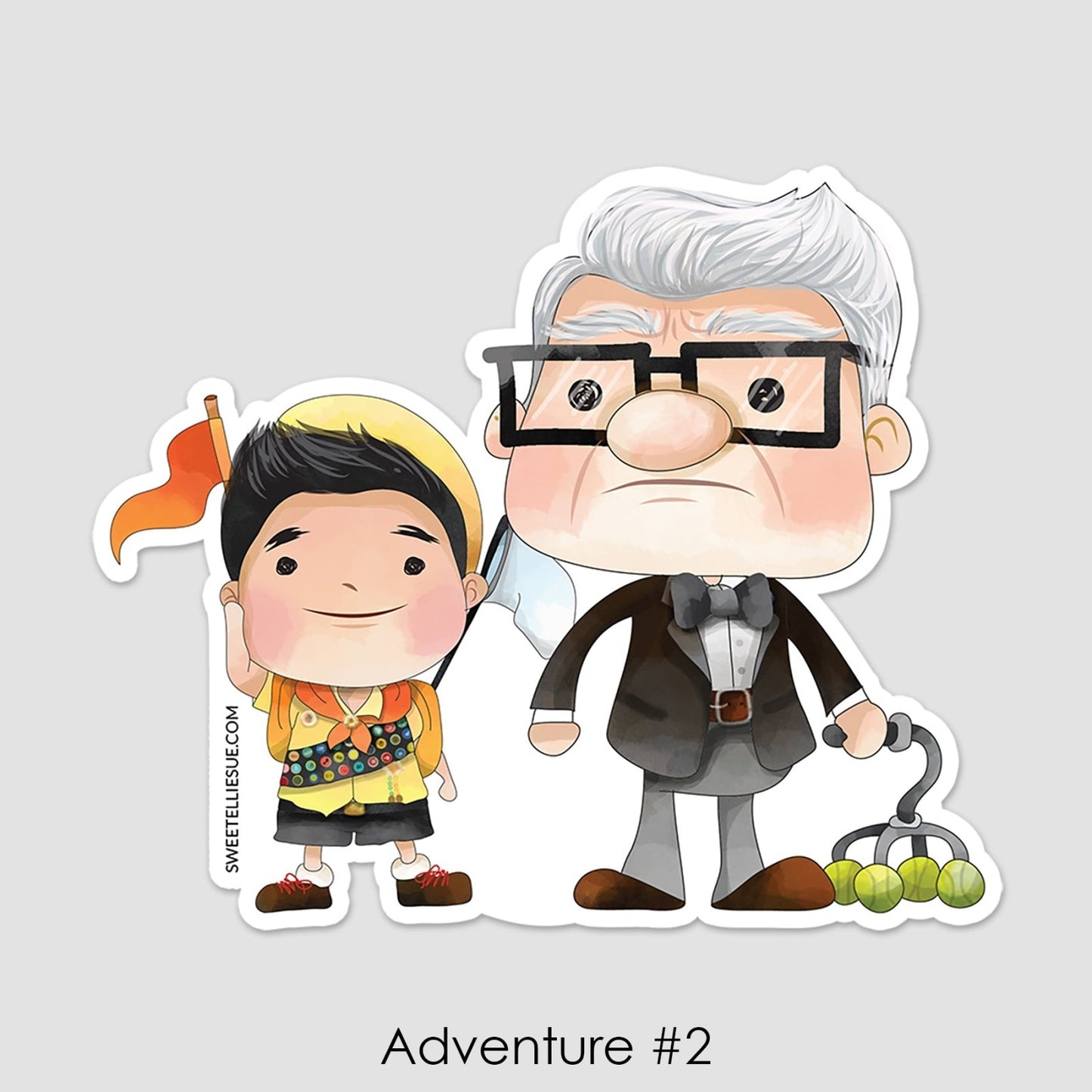 Premium Vinyl Character Stickers