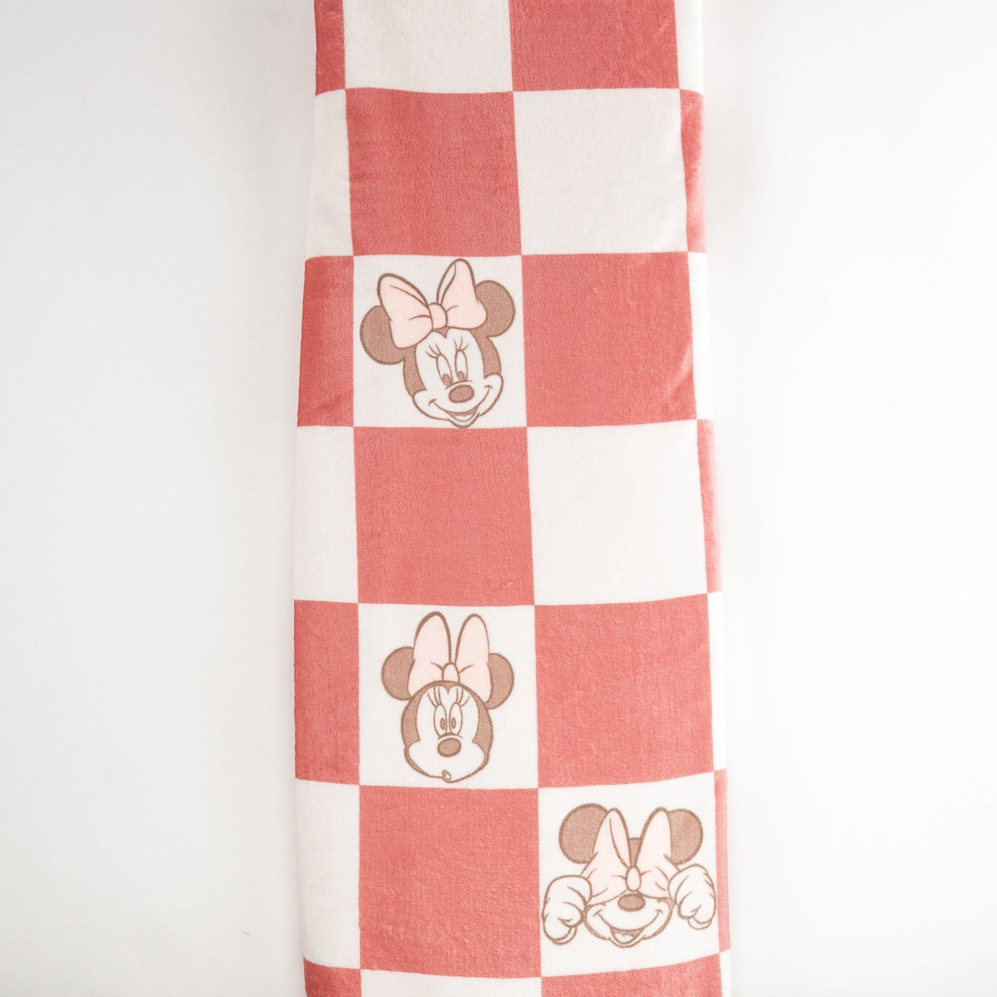 Rose Checkers Double Sided Throw Blanket