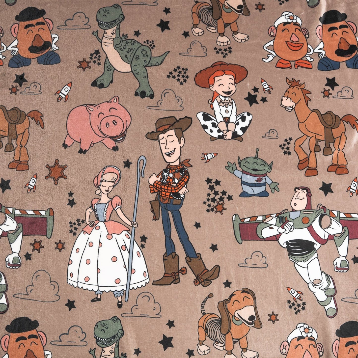 Round Up Gang Throw Blanket