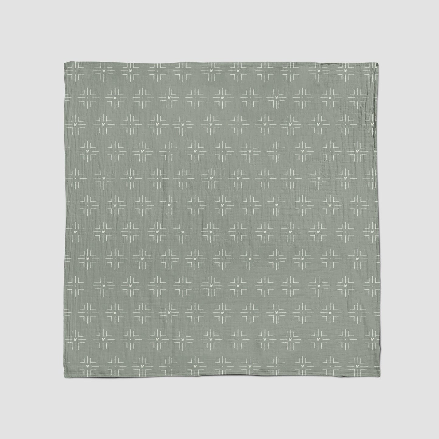 Sage Mudcloth