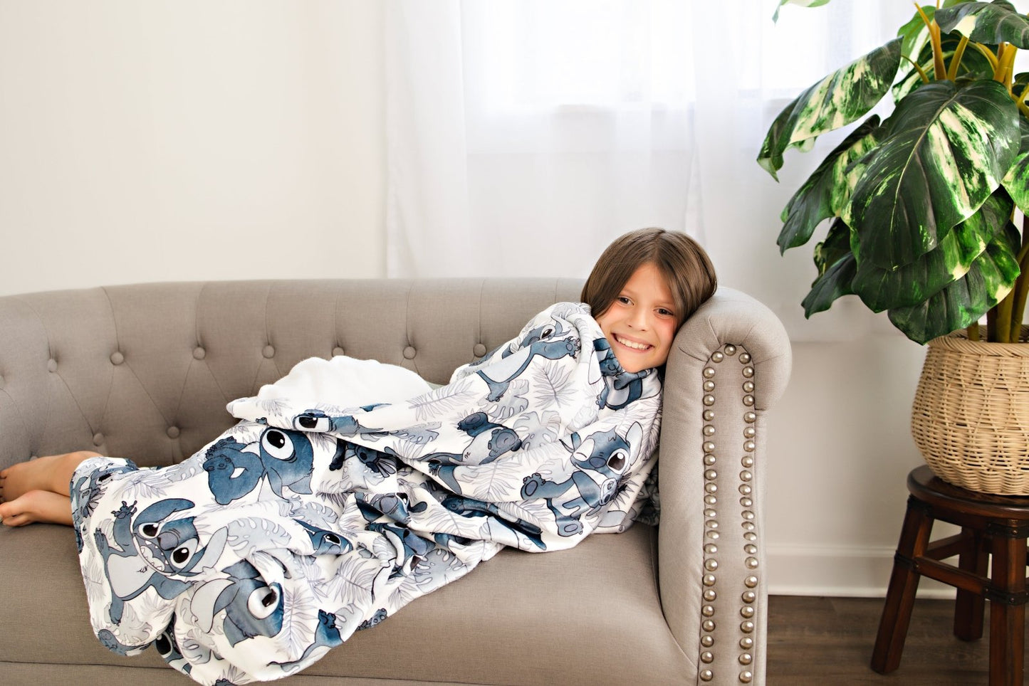 Stitch Throw BlanketThrow BlanketEllie Sue
