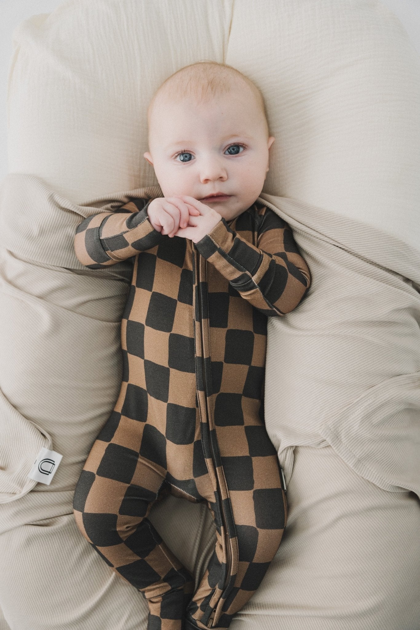 Ink & Earth Checkerboard Pajamas – Ellie Sue