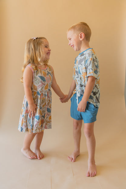 Seabound Toddler Short Set