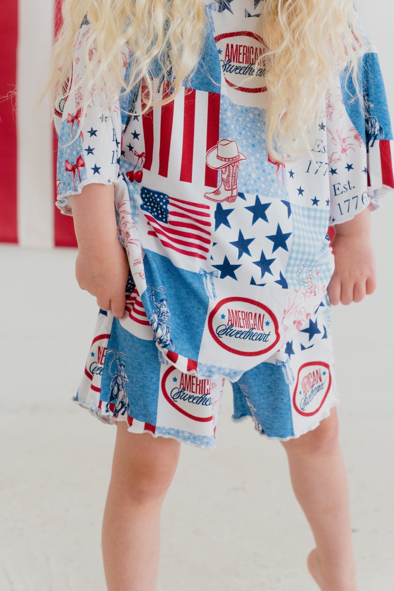 American Sweetheart Ruffle Short SetRuffle Short SetEllie Sue12-18M