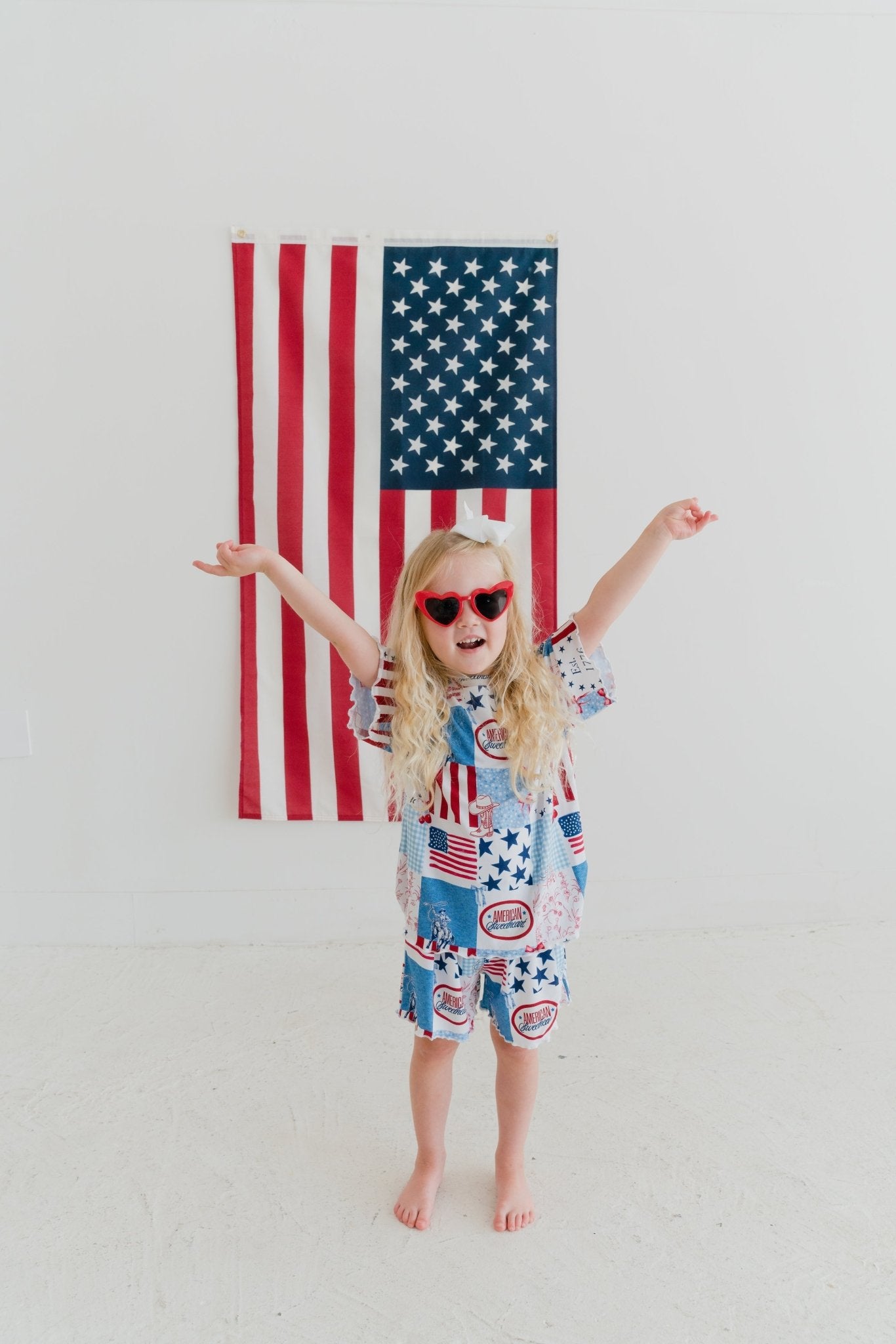 American Sweetheart Ruffle Short SetRuffle Short SetEllie Sue12-18M