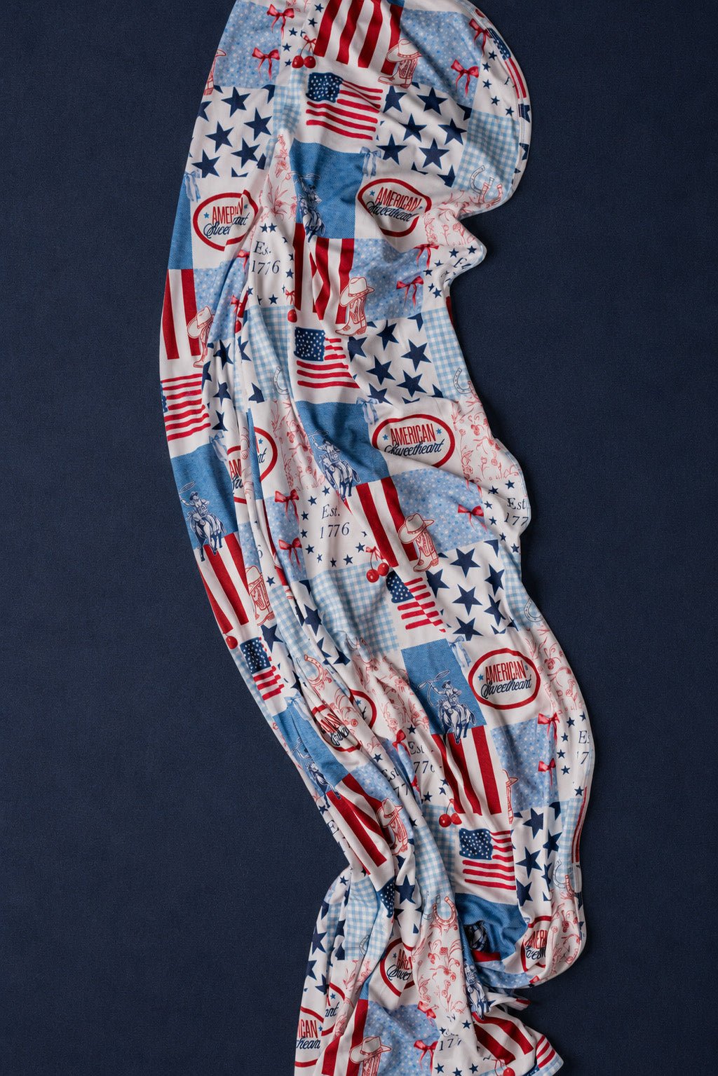 American Sweetheart Stretch BlanketStretch BlanketEllie Sue