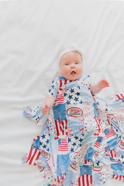 American Sweetheart Stretch BlanketStretch BlanketEllie Sue