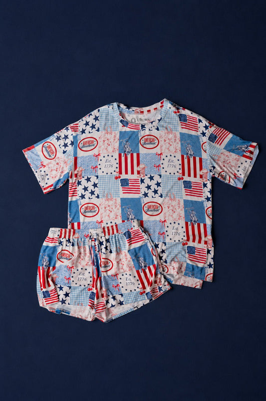 American Sweetheart Women's Short SetAdult Short SetEllie SueS