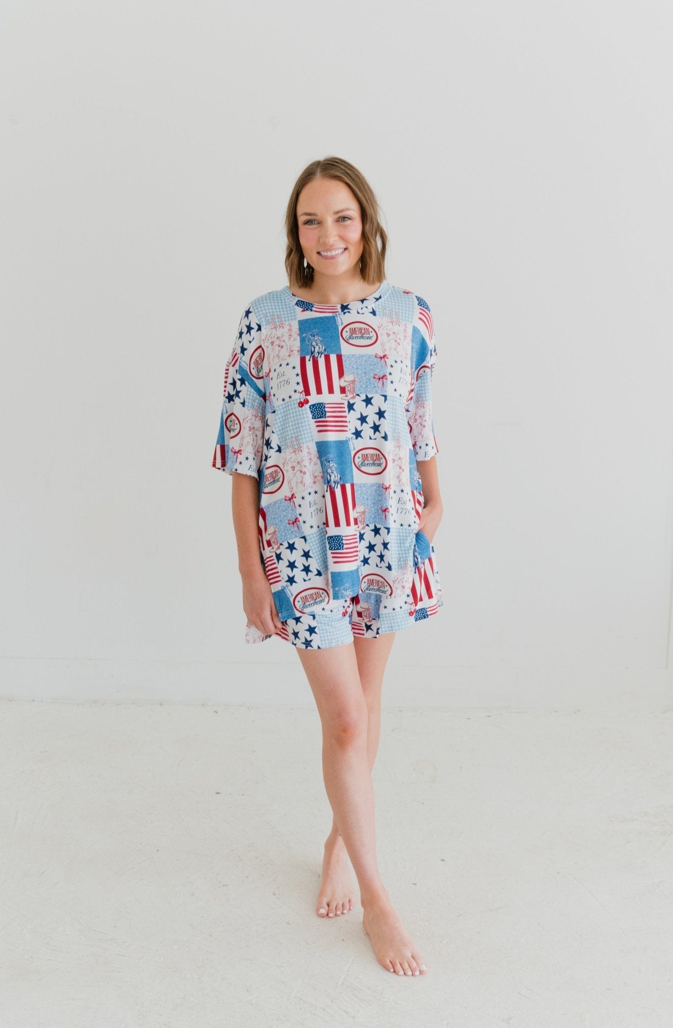 American Sweetheart Women's Short SetAdult Short SetEllie SueS