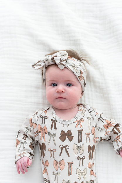 Bows Knotted GownKnotted GownEllie Sue0 - 6M