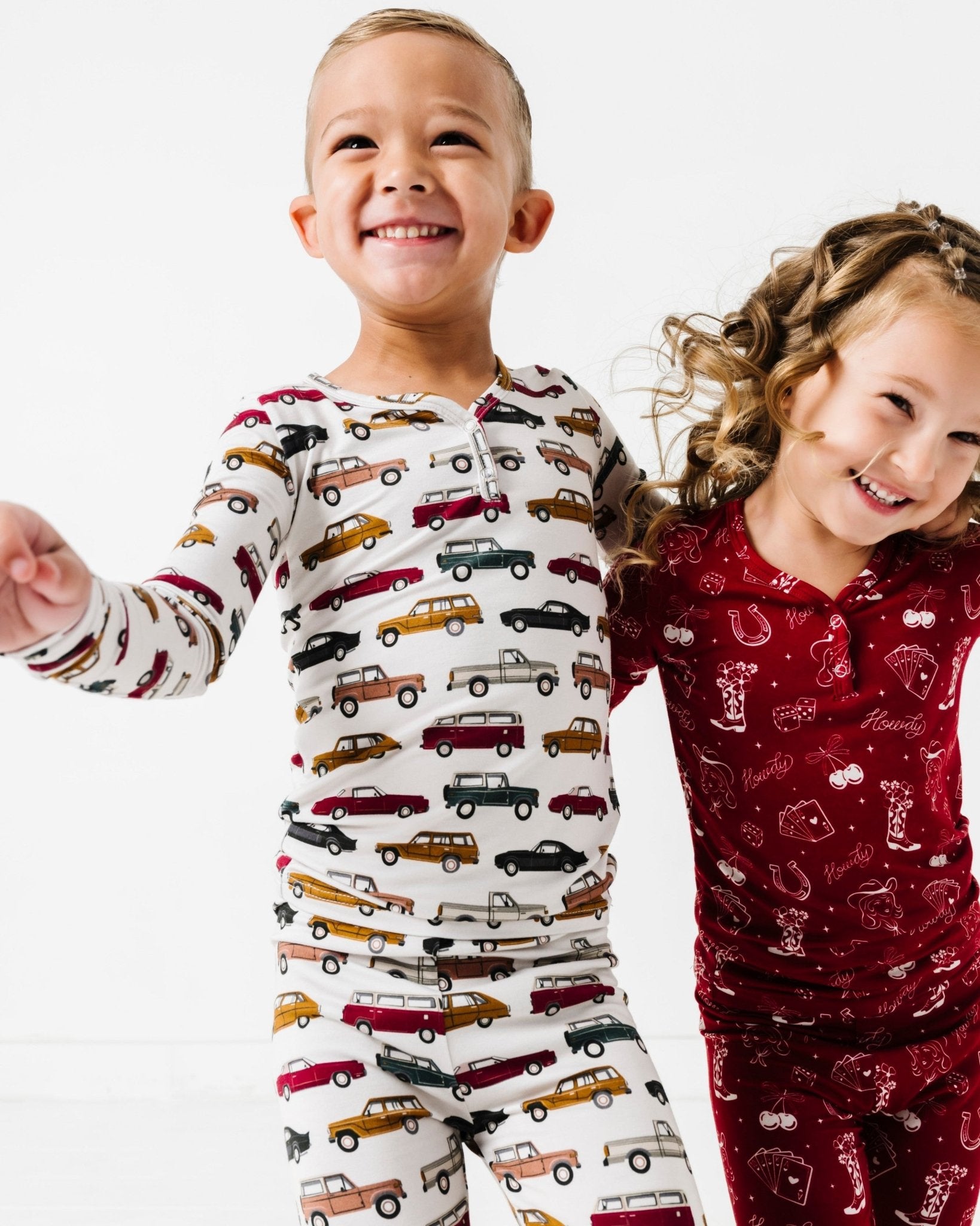 Cars Kids Pajama Set in Stretchy Bamboo – Soft & Breathable