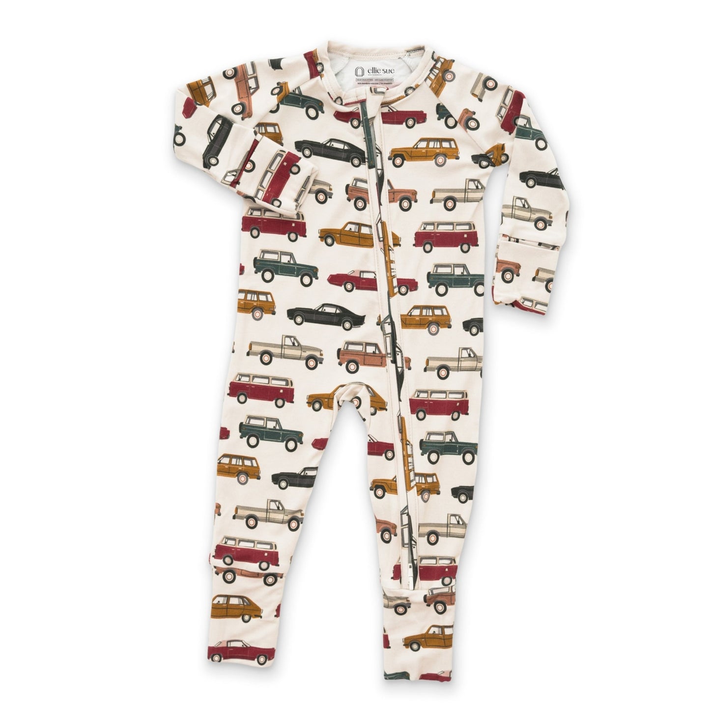 Cars Zipper RomperZipper RomperEllie Sue0 - 3 Months