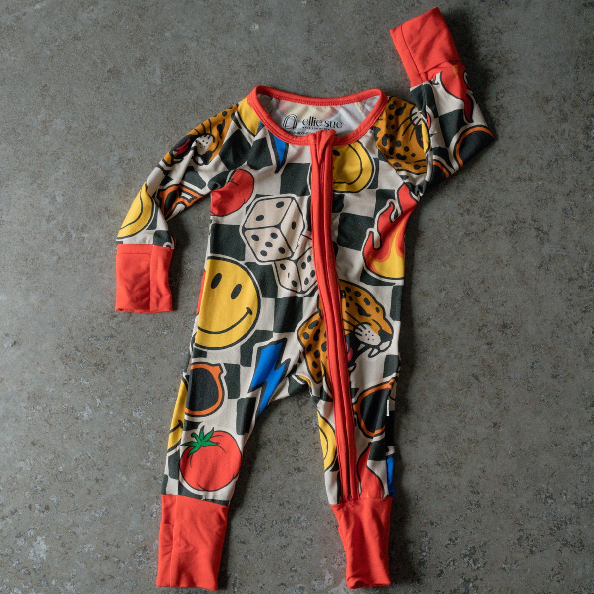 Club Cool Zipper RomperZipper RomperEllie SueNewborn