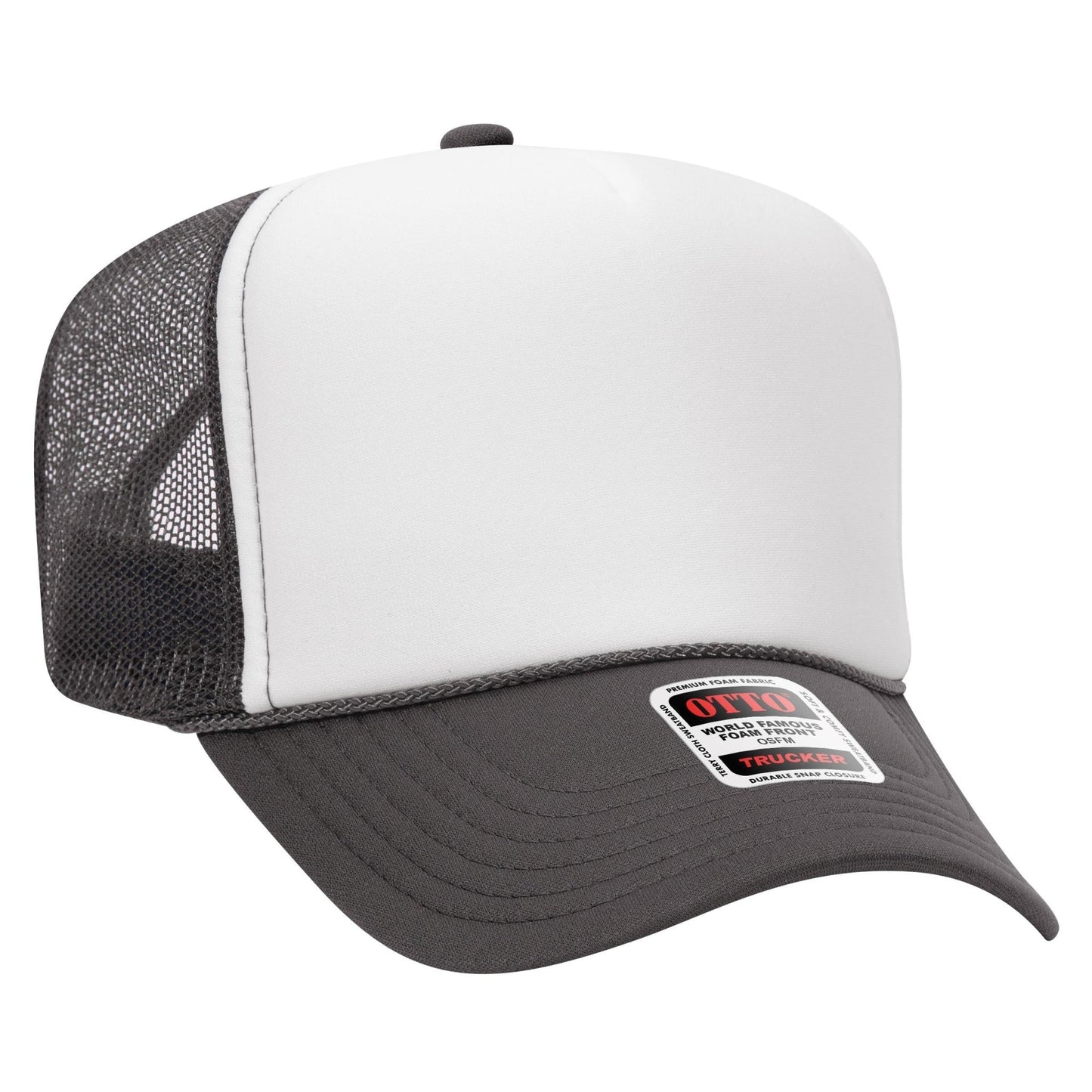 Custom Trucker Hat - Youth SizeHatEllie SueCharcoal Gray / White