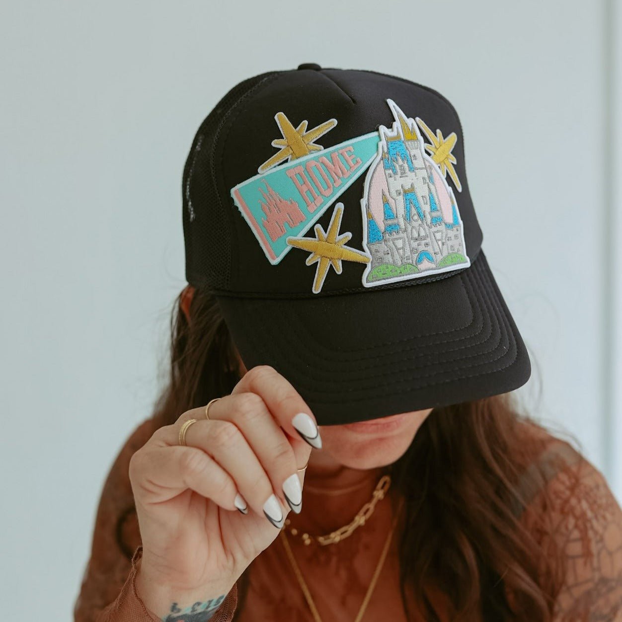 Custom Trucker HatHatEllie SueTorquise