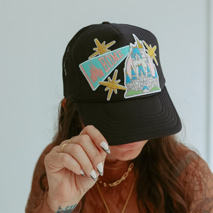 Custom Trucker HatHatEllie SueTorquise