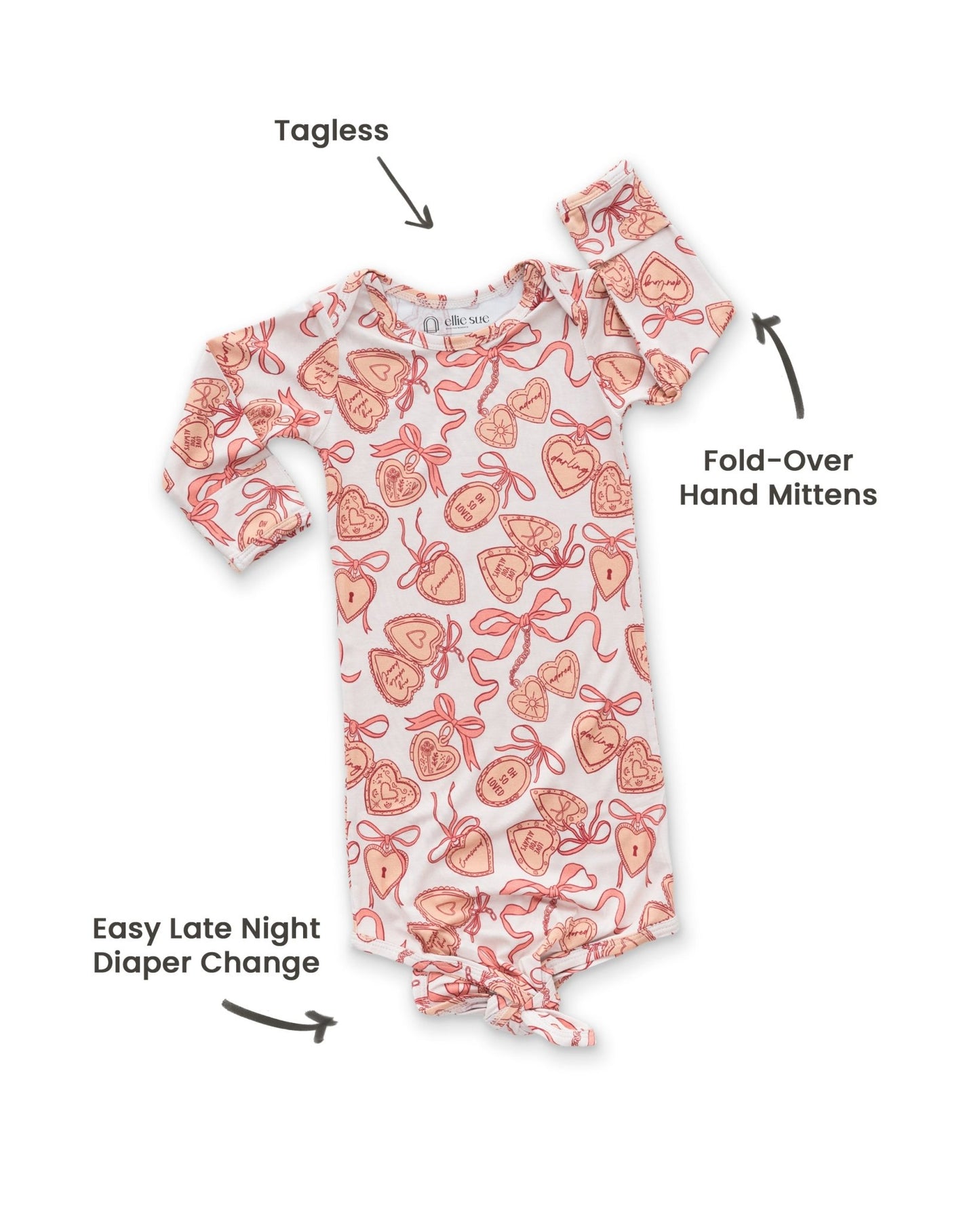 Darling Knotted GownKnotted GownEllie Sue0 - 6M