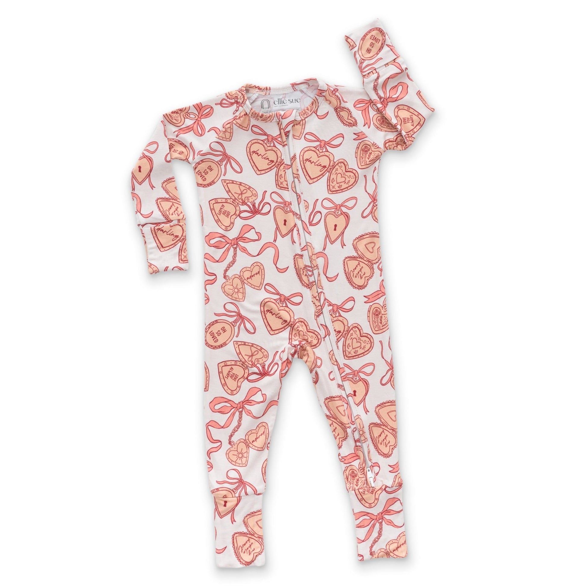 Darling Zipper RomperZipper RomperEllie Sue0 - 3M