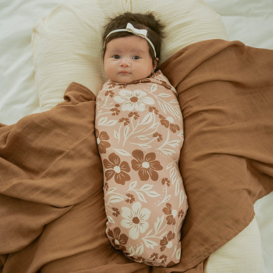 Dust & Petal Stretch Swaddle BlanketStretch Swaddle BlanketEllie Sue