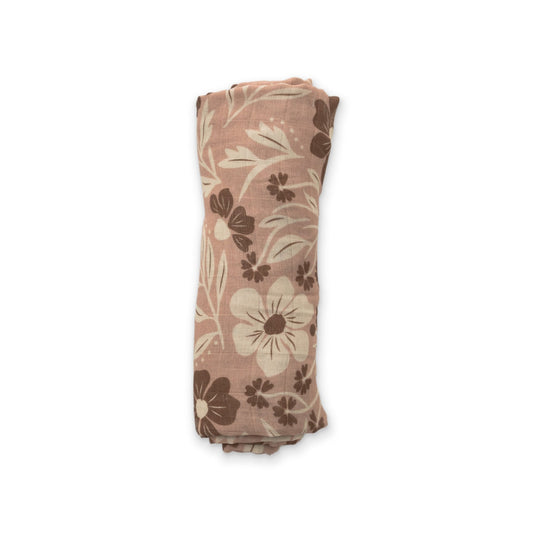 Dust & Petals Muslin Swaddle BlanketMuslin Swaddle BlanketEllie Sue