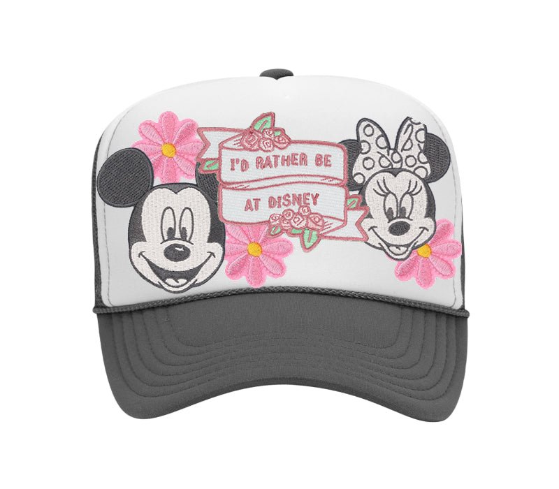 Ellie Sue Premade Trucker HatsHatEllie SueRather be at Disney