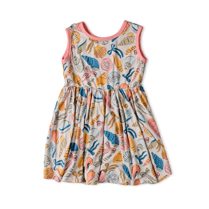 Coastal Bows Twirl Dress