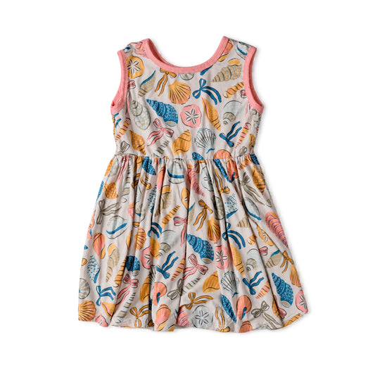 Coastal Bows Twirl Dress